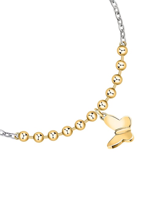 TALISMANI Schmetterlings-Charm-Armband Weißes Gold - Armbänder