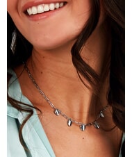 MORELLATO TALISMANI Halskette mit 5 kleinen Herzen STAHL - Halsketten - 4