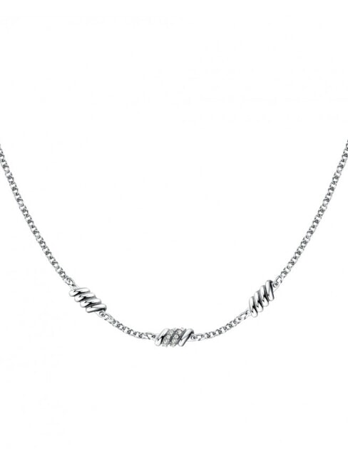 TORCHON Halskette mit 3 Torchonen STAHL - Halsketten