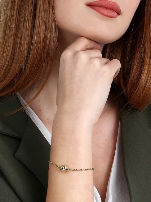 TALISMANI Marienkäfer-Armband Gold - Armbänder