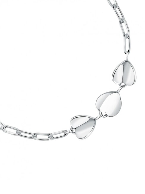 TALISMANI Armband mit 3 kleinen Herzen STAHL - Armbänder