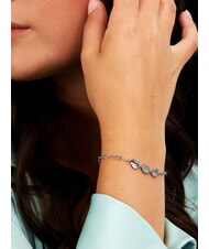 MORELLATO TALISMANI Armband mit 3 kleinen Herzen STAHL - Armbänder - 4