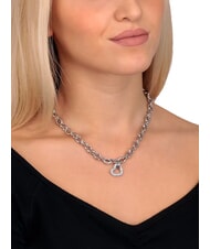 MORELLATO INCONTRI Halskette mit Herz und Kristallen STAHL - Halsketten - 4