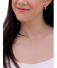 ALVIERO MARTINI PRIMA CLASSE 1CLASSE Silberne Logo-Ohrringe Stahl - Ohrringe - 3