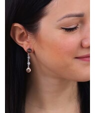 ALVIERO MARTINI PRIMA CLASSE RAMBLA Lange Silberohrringe zweifarbig - Ohrringe - 4