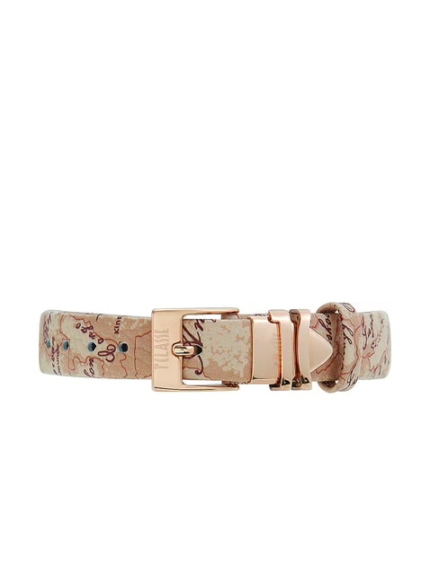 SARDEGNA Nur-Zeit-Uhr mit Lederarmband geographisches Beige - Uhren