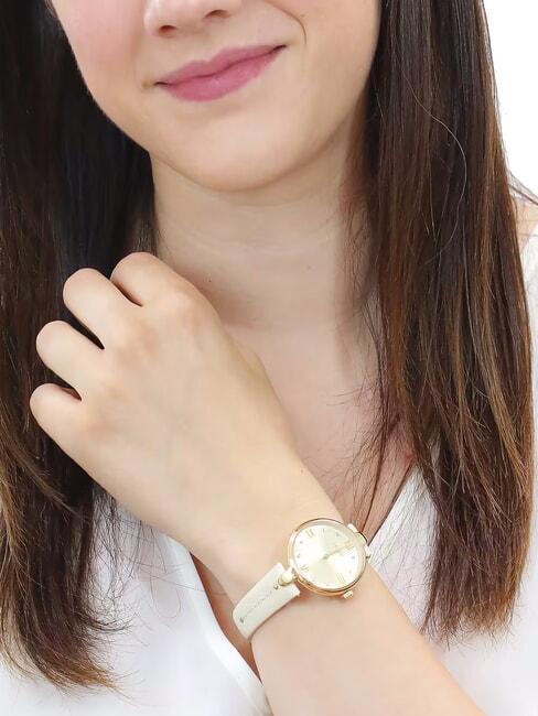 SANTORINI Zeit nur beobachten Marmor - Uhren