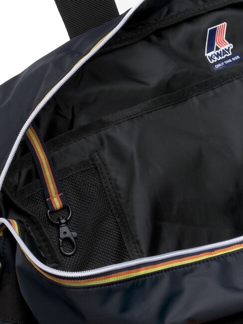 ARDELU Große Reisetasche mit Schultergurt blaue Tiefe - Reisetaschen