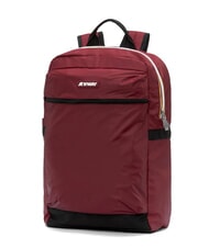 KWAY LAON Nylonrucksack roter Syrah - Rucksäcke für Schule &amp; Freizeit - 2