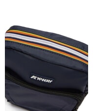 KWAY ERLOY Nylontasche mit Tasche blaue Tiefe - Umh&auml;ngetaschen Herren - 3
