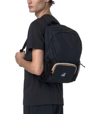 KWAY LE VRAI 4.0 MICHEL Faltbarer Rucksack blaue Tiefe - Rucksäcke für Schule &amp; Freizeit - 5