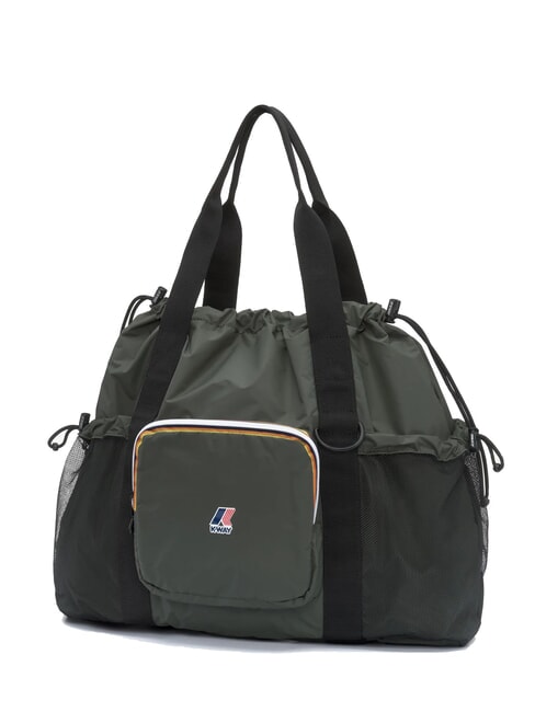 LE VRAI 4.0 JEANETTE Faltbare Schultertasche grün schwärzlich - Damentaschen