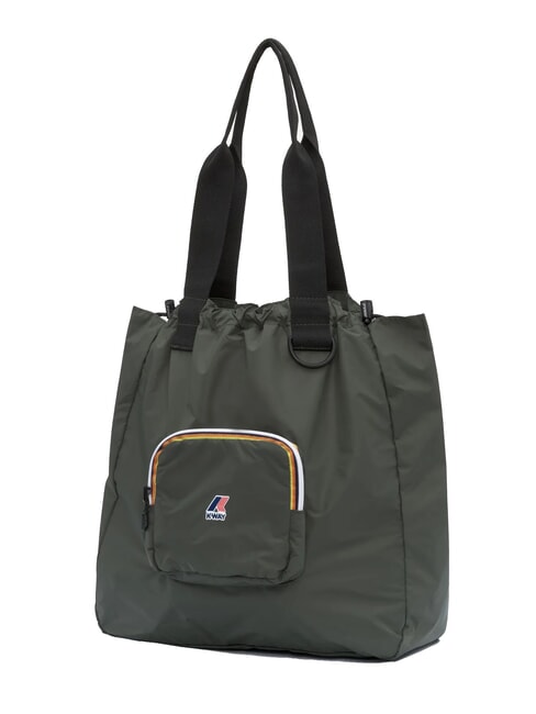 LE VRAI 4.0 VICTORINE Faltbare Schulter-Einkaufstasche grün schwärzlich - Damentaschen