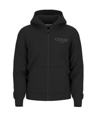 GUESS ZIP BASIC Kapuzenjacke mit durchgehendem Reißverschluss jetbla - Sweatshirts Herren - 4