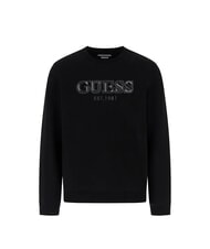 GUESS BASIC Sweatshirt mit Rundhalsausschnitt jetbla - Sweatshirts Herren - 3