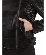 GUESS DARCEY Bikerjacke jetbla - Damenjacken - 3