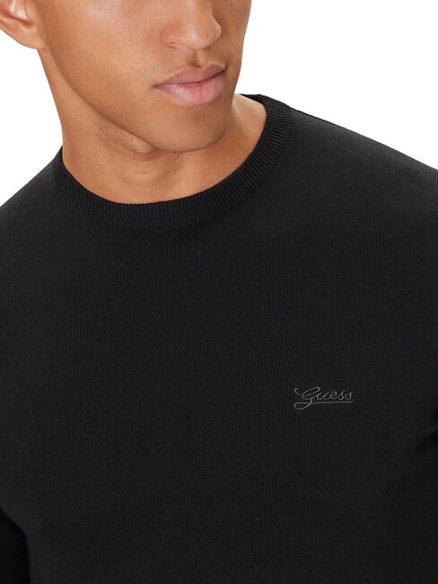 DANIEL Pullover mit Rundhalsausschnitt jetbla - Herrenpullover