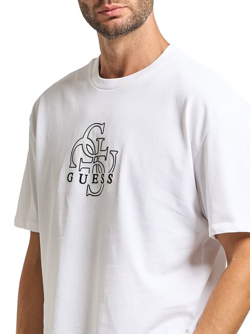 BASIC Baumwoll-T-Shirt purweiß - Herren-T-Shirts