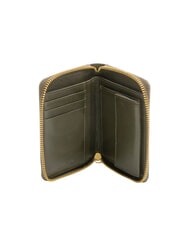 BIASIA EDA Mittelgroße Lederbrieftasche mit Rundum-Reißverschluss Moos - Brieftaschen Damen - 2