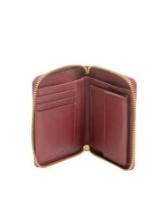 BIASIA EDA Mittelgroße Lederbrieftasche mit Rundum-Reißverschluss - Brieftaschen Damen