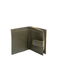 BIASIA EDA Kompakte Lederbrieftasche Moos - Brieftaschen Damen - 2