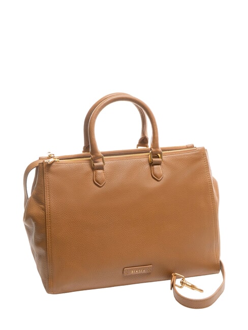 CRUSH Lederhandtasche mit Schultergurt Leder - Damentaschen