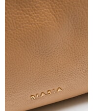 BIASIA WEAVE Hobo-Tasche aus Leder Kamel - Damentaschen - 3