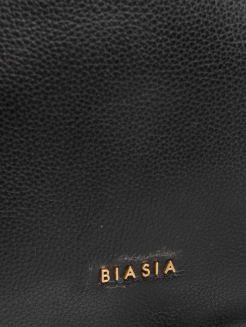 WEAVE Hobo-Tasche aus Leder Schwarz - Damentaschen