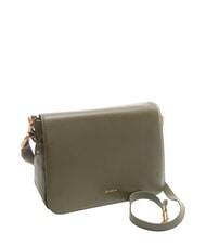 BIASIA NOVEAU Umhängetasche aus Leder mit Überschlag Moos - Damentaschen - 2