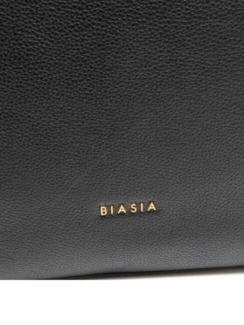 NOVEAU Umhängetasche aus Leder Schwarz - Damentaschen