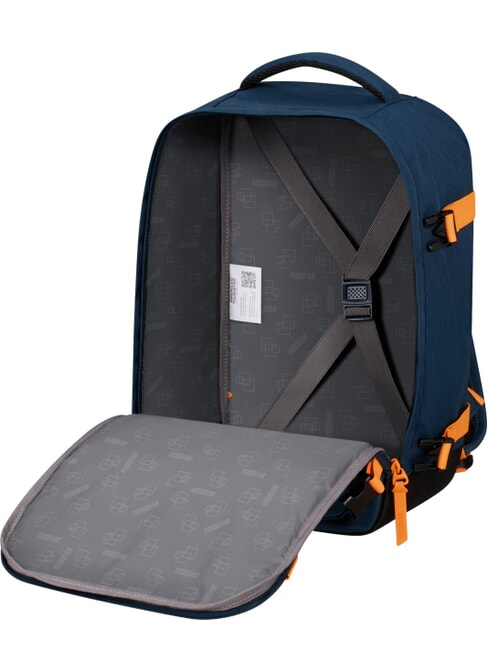 TAKE2CABIN M Underseater-Rucksack ok easyJet Dunkelmarineblau/Strahlendes Orange - Rucksäcke für Schule &amp; Freizeit