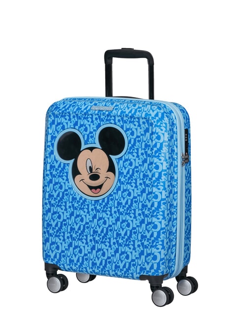 FUNLIGHT DISNEY Trolley Handgepäck Mickey Linsenraster blau - Handgepäck