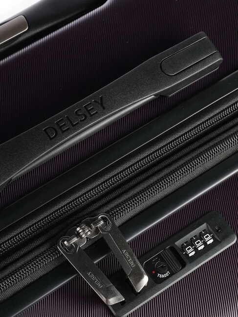 AIR ARMOUR Großer Trolley, erweiterbar lila - Harte Trolleys