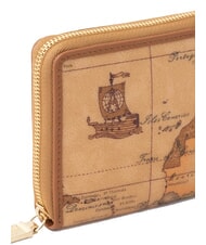 ALVIERO MARTINI PRIMA CLASSE GEO CLASSIC Kleine Geldbörse mit Rundum-Reißverschluss NATÜRLICH - Brieftaschen Damen - 3