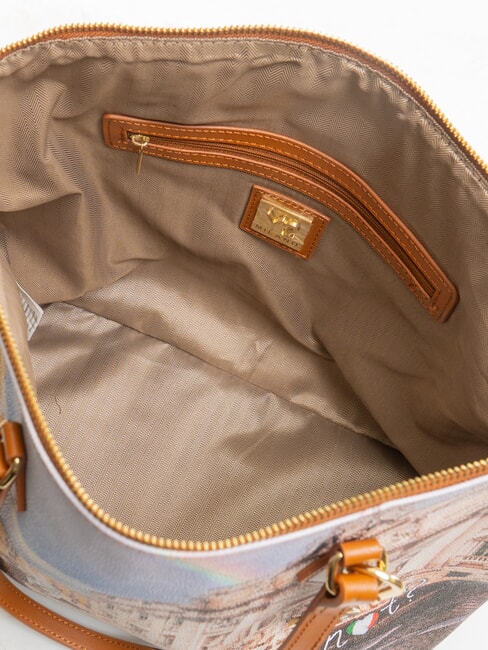 YESBAG  Mittelgroße Einkaufstasche Regenbogen Rom - Damentaschen