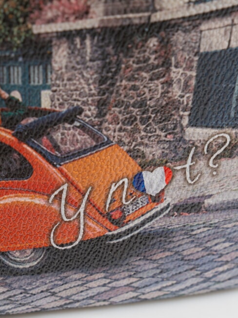 YESBAG Umhängetasche so ist das Leben - Damentaschen