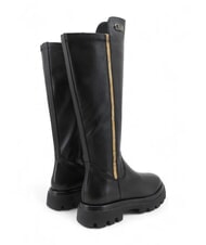 ALVIERO MARTINI PRIMA CLASSE GEO Lederstiefel mit 3 cm Absatz Schwarz - Damenschuhe - 4