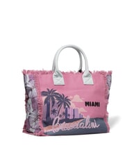 BRACCIALINI SUMMER Canvas-Tragetasche mit Aufdruck Miami - Damentaschen - 2