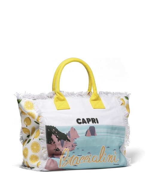 SUMMER Canvas-Tragetasche mit Aufdruck Capri - Damentaschen