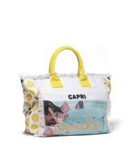 BRACCIALINI SUMMER Canvas-Tragetasche mit Aufdruck - Damentaschen