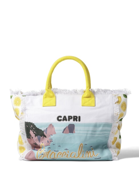 SUMMER Canvas-Tragetasche mit Aufdruck Capri - Damentaschen