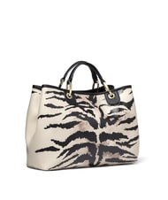 BRACCIALINI BETH PRINT Gro&szlig;e Handtasche mit Clutch Tiger - Damentaschen - 3