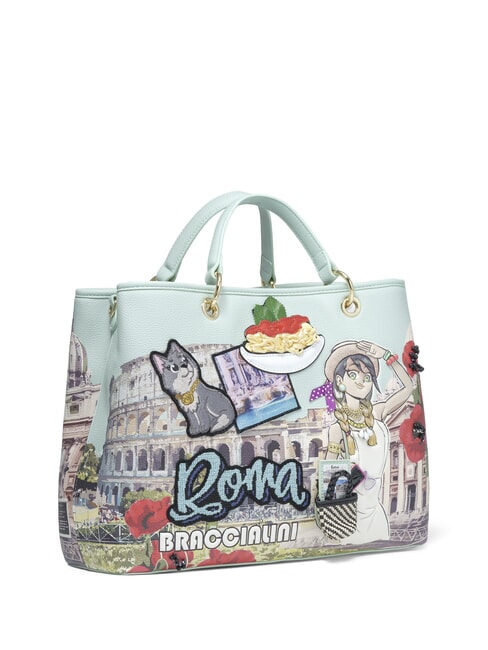 CARTOLINE ROME Handtasche mit Schultergurt multi - Damentaschen