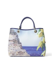 BRACCIALINI CARTOLINE CAPRI Handtasche mit Schultergurt multi - Damentaschen - 3