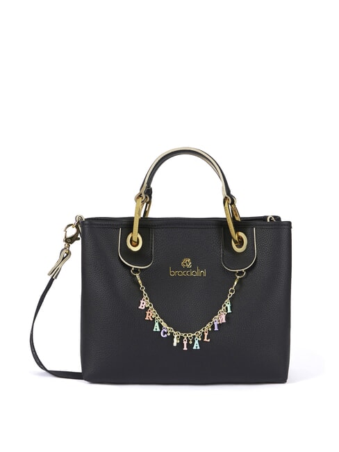 BETH Mittelgro&szlig;e Tasche mit abnehmbarem Beutel Schwarz - Damentaschen