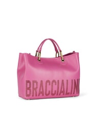 BRACCIALINI BETH SPECIAL Gro&szlig;e Handtasche mit Clutch Fuchsie - Damentaschen - 3