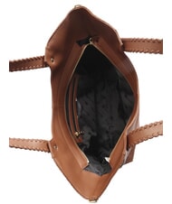 BRACCIALINI NAOMI Umhängetasche aus Leder braun - Damentaschen - 4