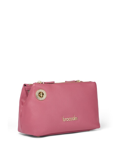 NORA Kleine Umhängetasche aus Leder Rot - Damentaschen