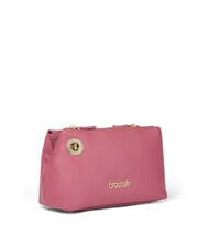 BRACCIALINI NORA Kleine Umhängetasche aus Leder Rot - Damentaschen - 2