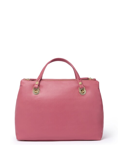 NORA Lederhandtasche mit Schultergurt Rot - Damentaschen